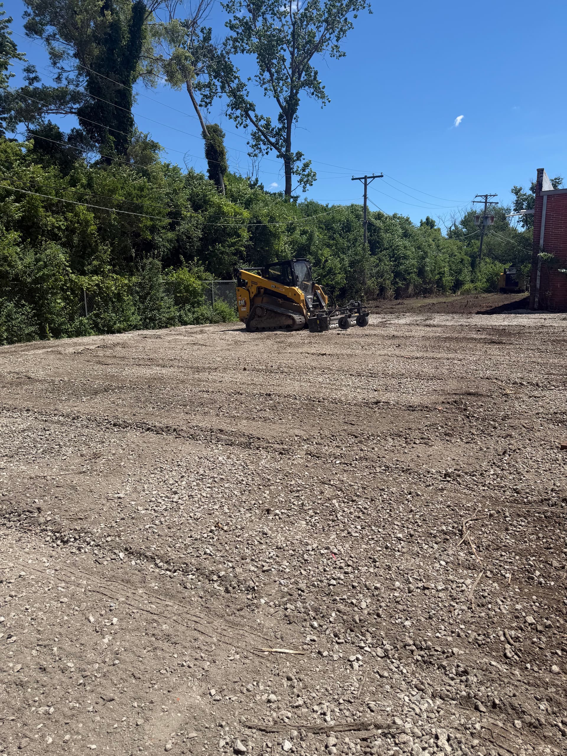 Gravel Parking Lot Build in Bristol, WI image