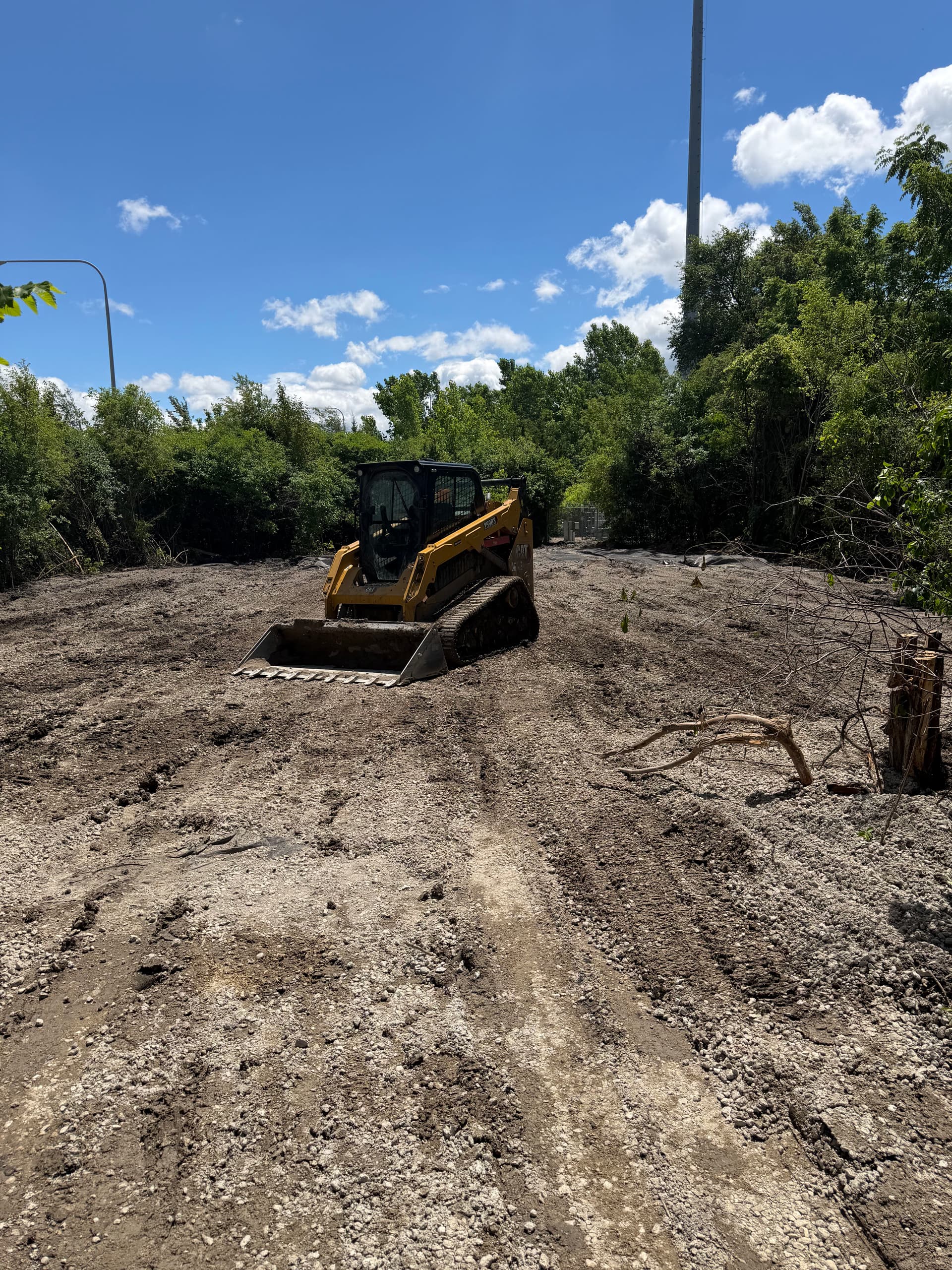 Gravel Parking Lot Install and Site Prep in Waukesha
