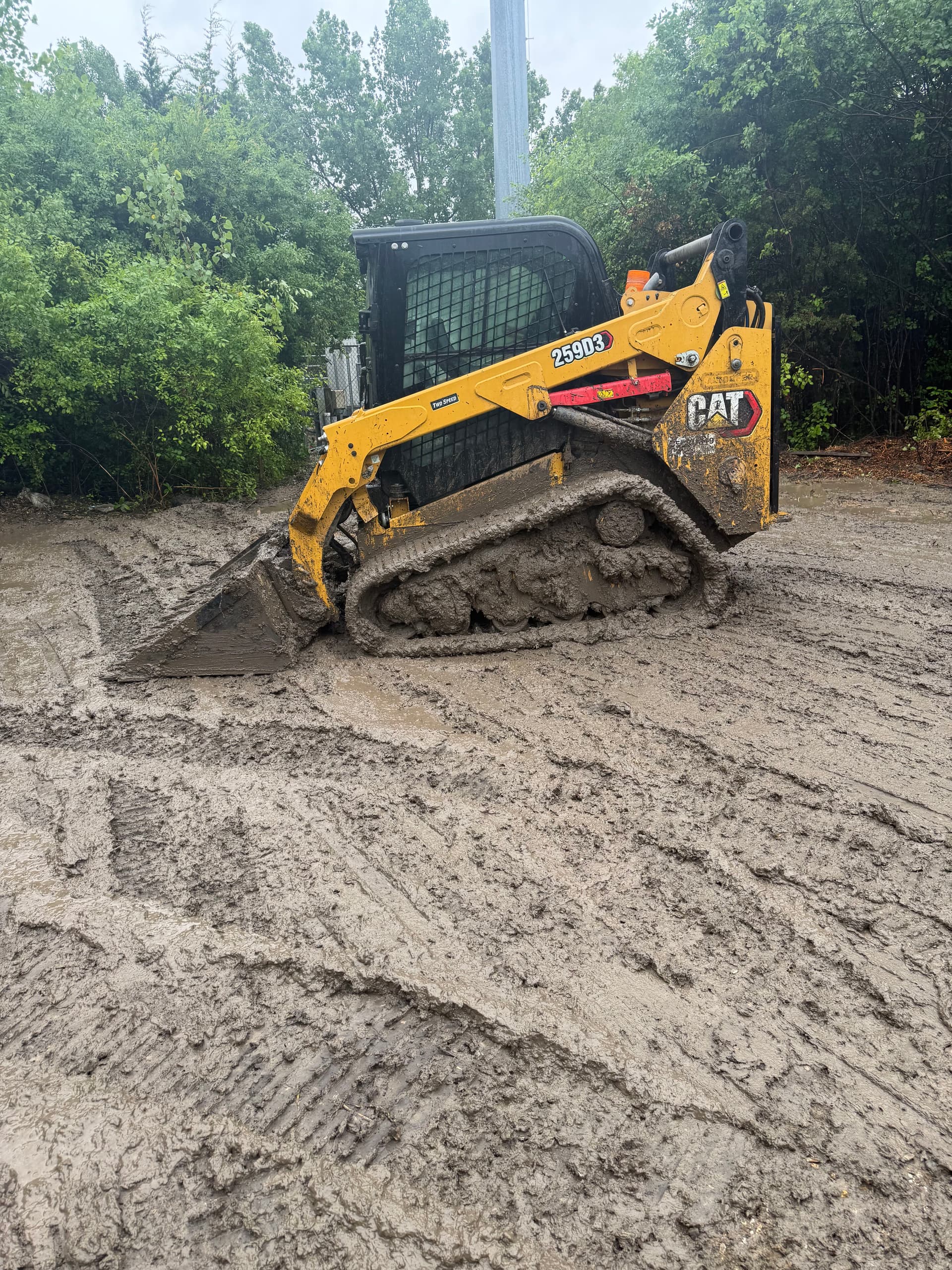 Old Driveway Tearout and Site Prep in Crystal Lake
