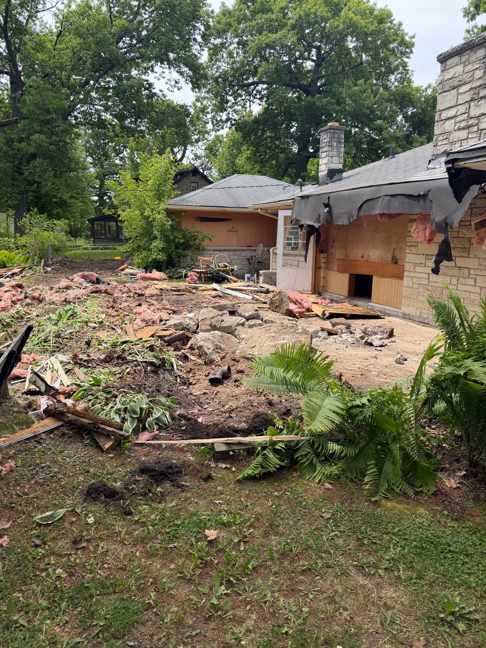 Sunroom Demolition Done Right in Winthrop Harbor image