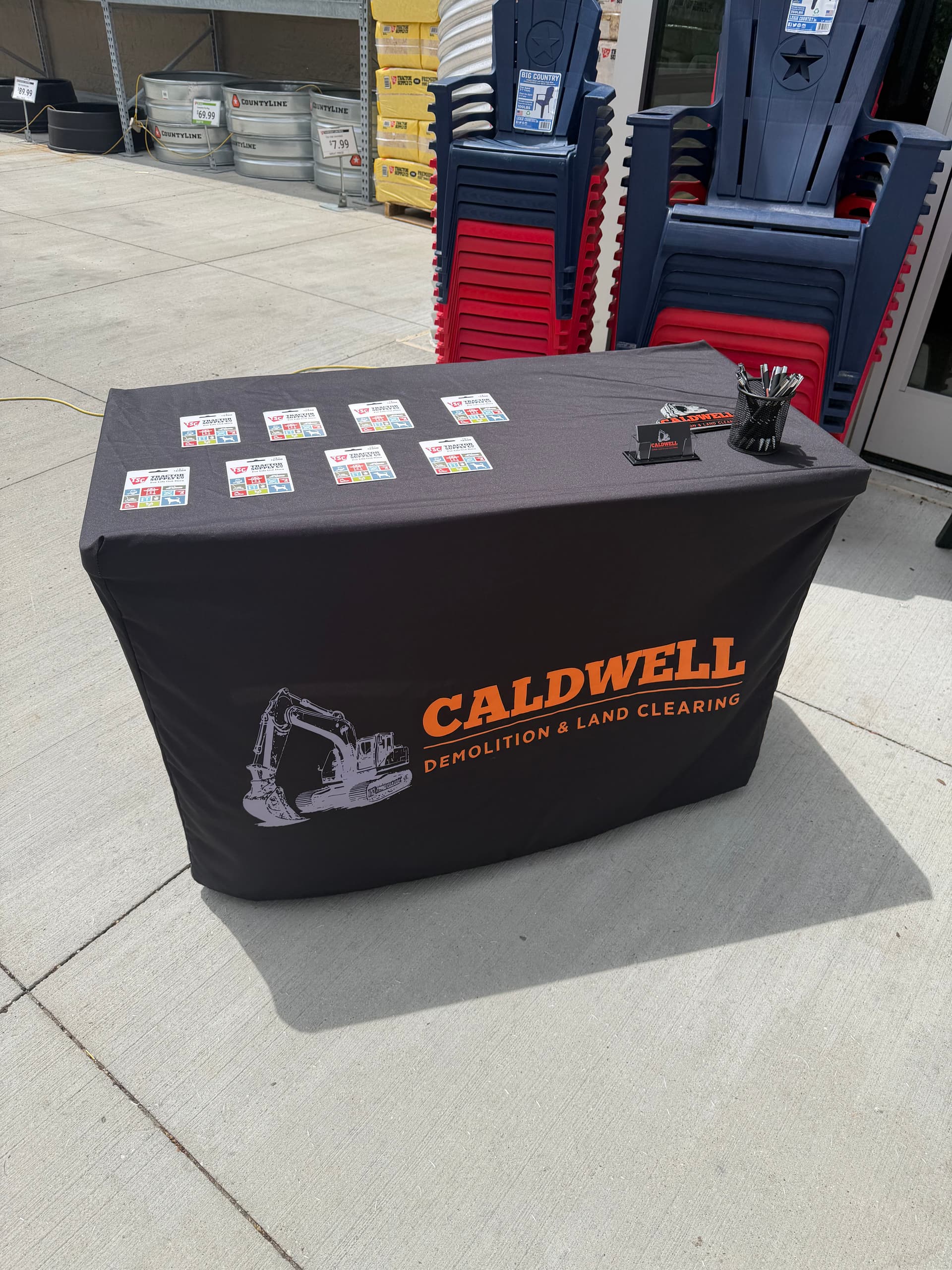 Caldwell Demolition Gets Out in the Community image